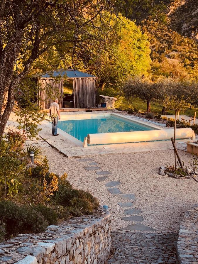 Font Nouvelle Maison De Charme Drome Provencale, 6 Ou 10 Personnes Avec Piscine Plaisians Luaran gambar